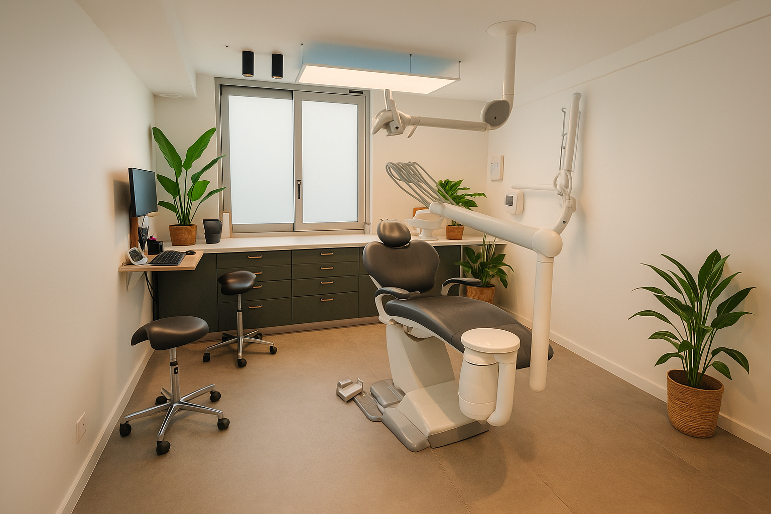 Salle d'opératrion dentaire